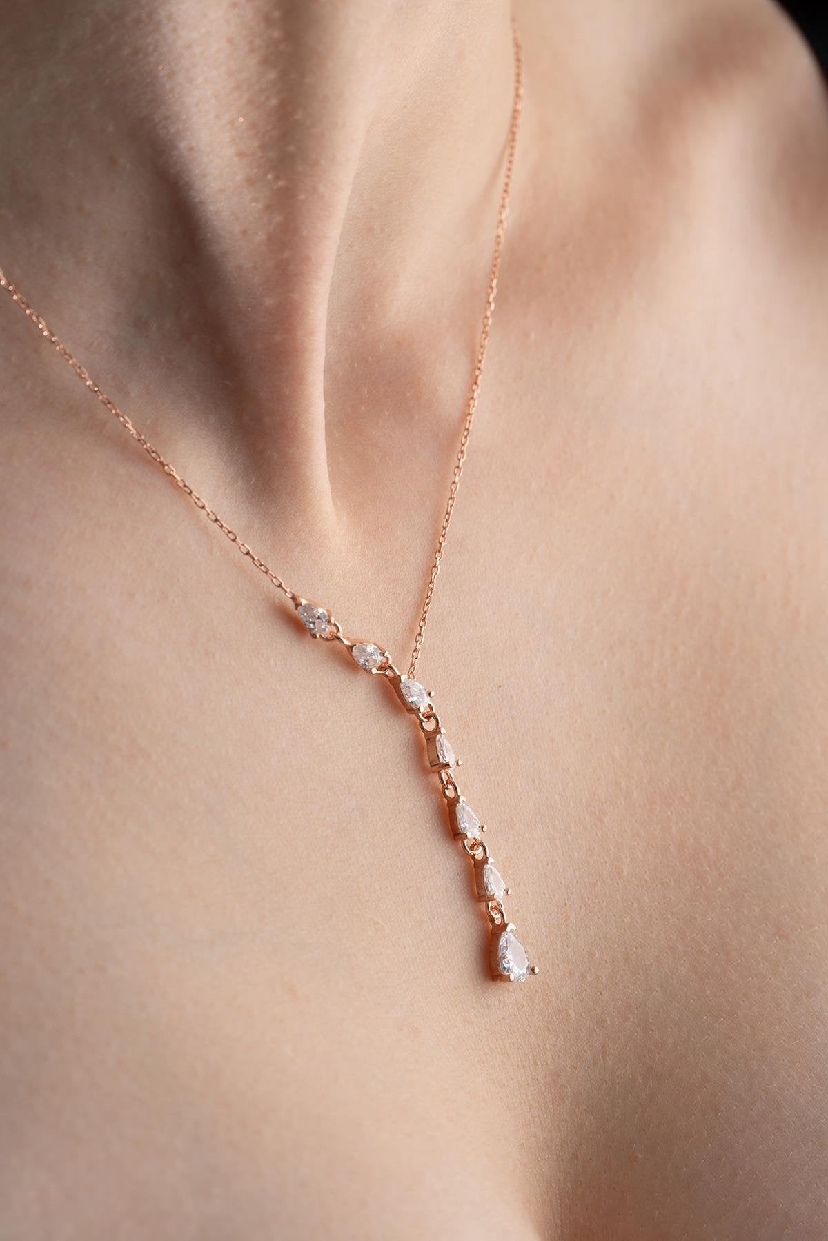 Rose Cascade Necklace
