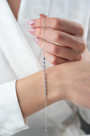 Amethyst Glow Bracelet