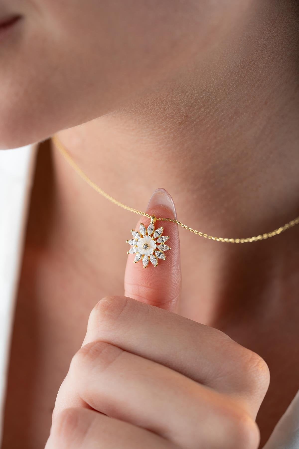 Liora Gold plated Necklace