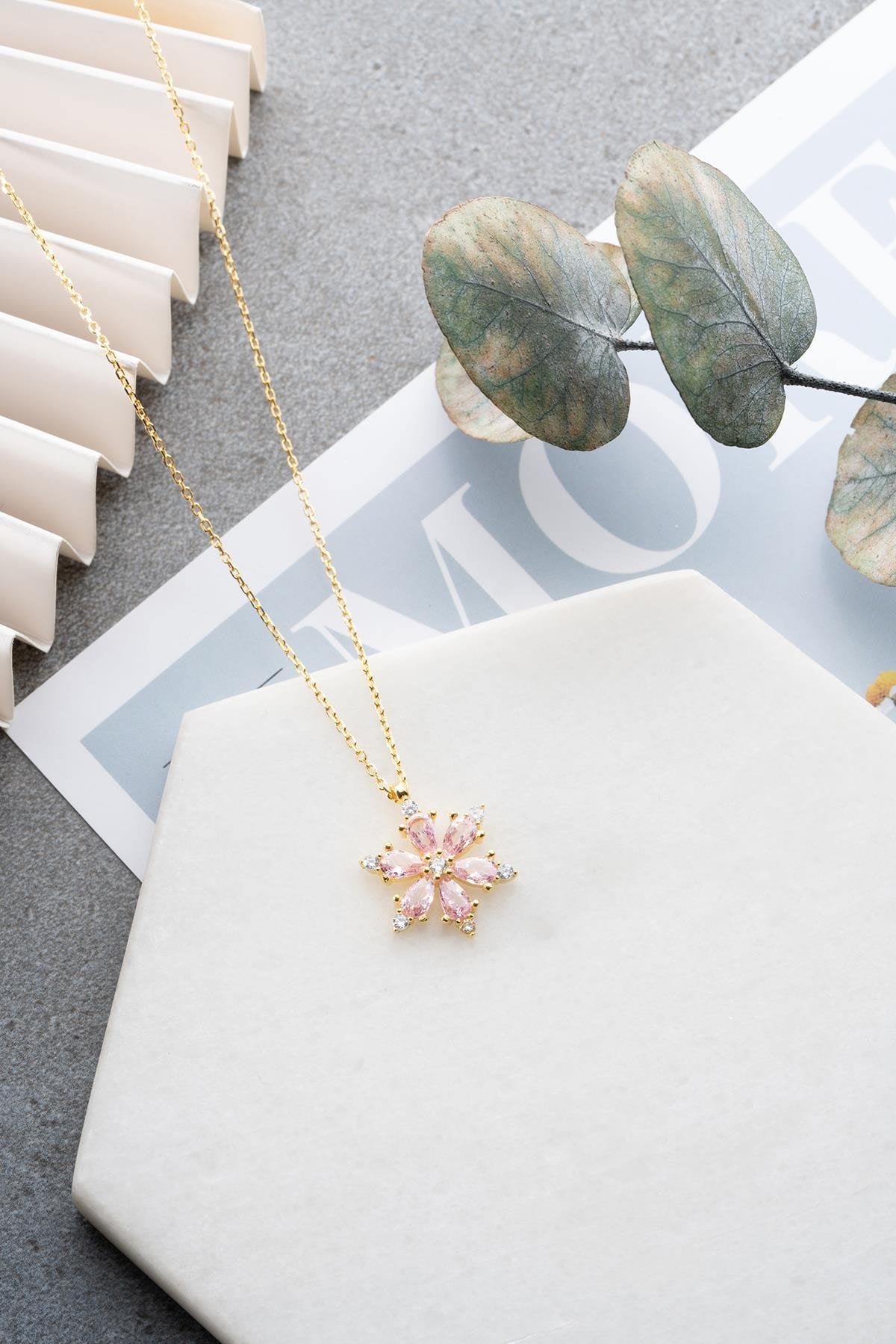 Pinky Noura Gold plated Necklace
