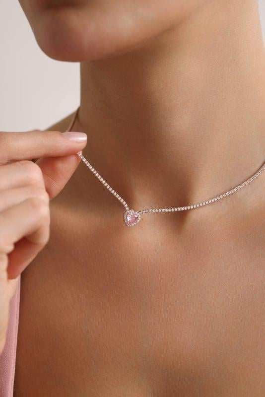 Pinky Heart’s Whisper Necklace