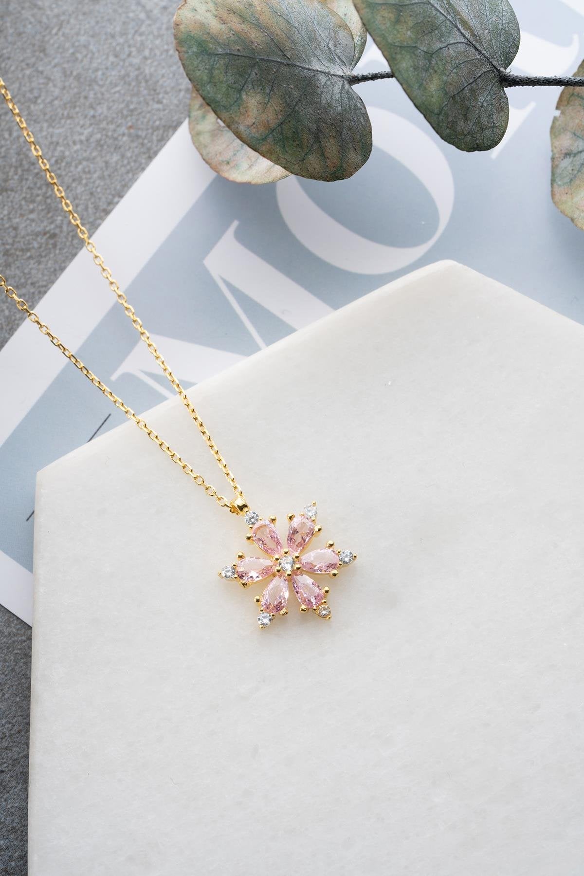 Pinky Noura Gold plated Necklace