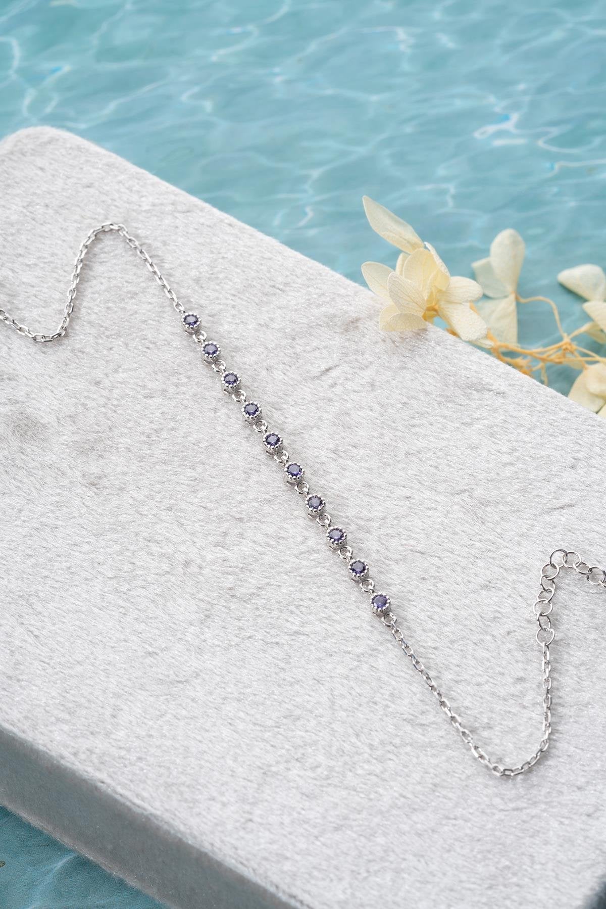 Amethyst Glow Bracelet