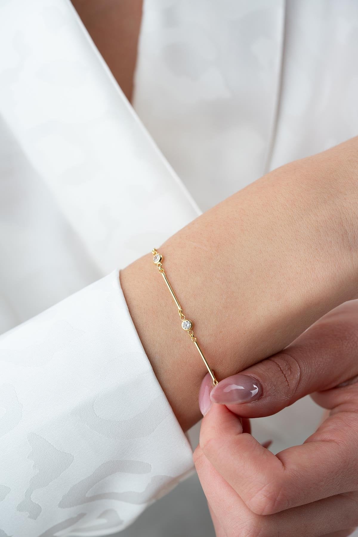 Golden Orbit Bracelet