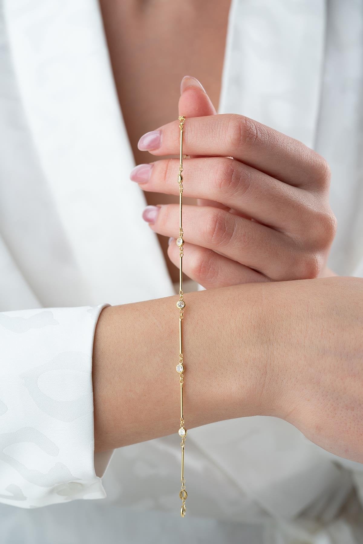 Golden Orbit Bracelet
