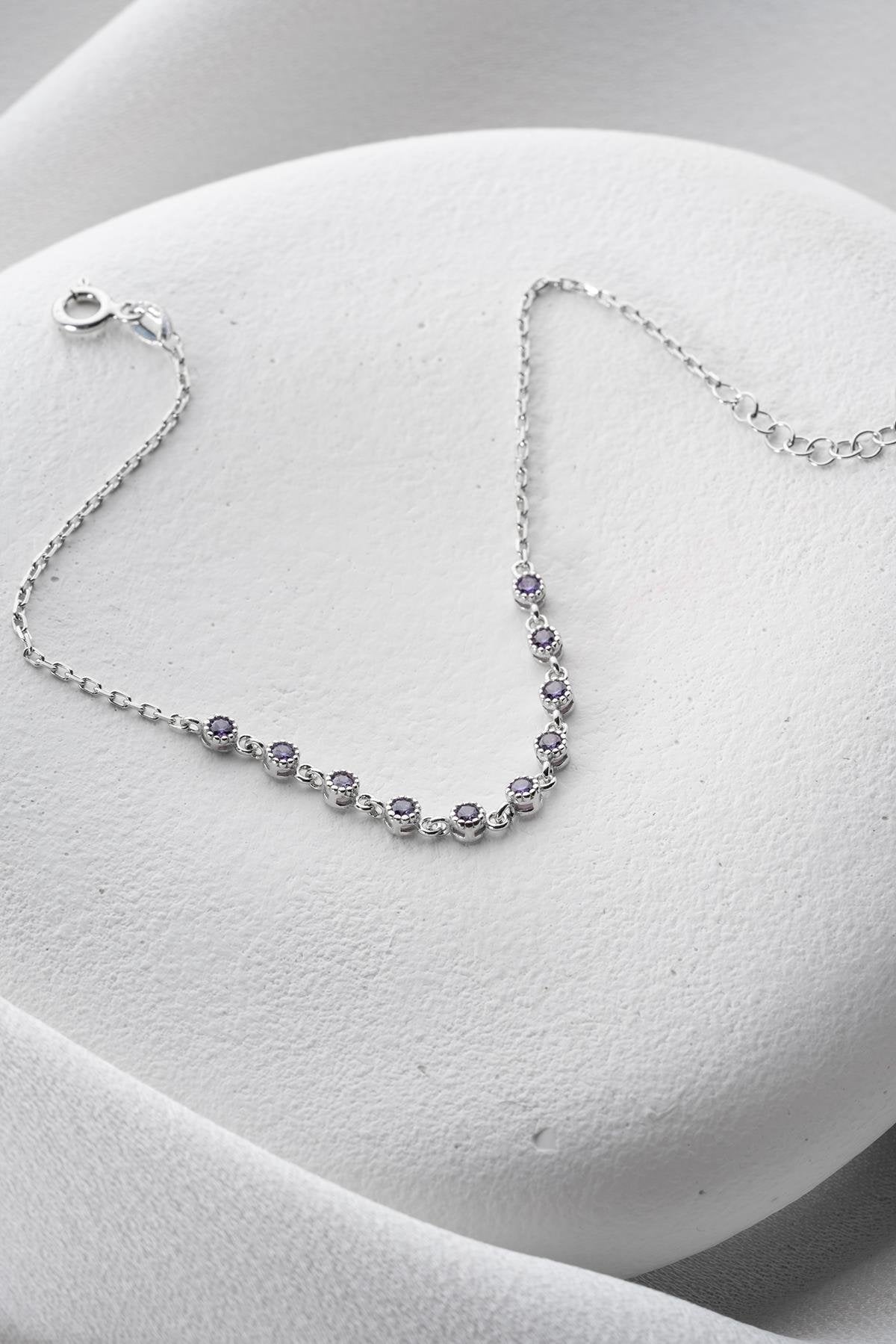 Amethyst Glow Bracelet