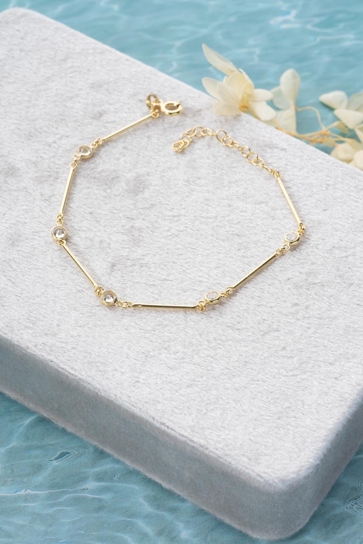 Golden Orbit Bracelet