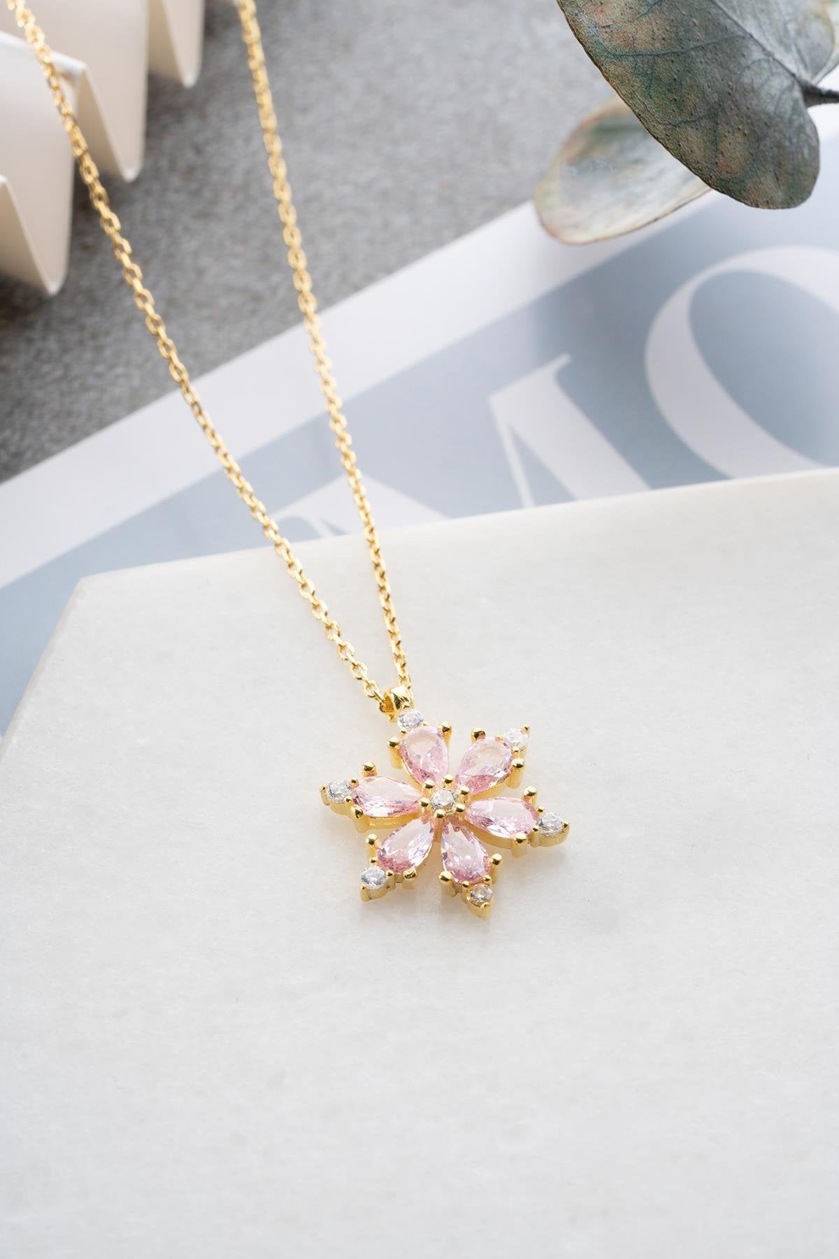 Pinky Noura Gold plated Necklace