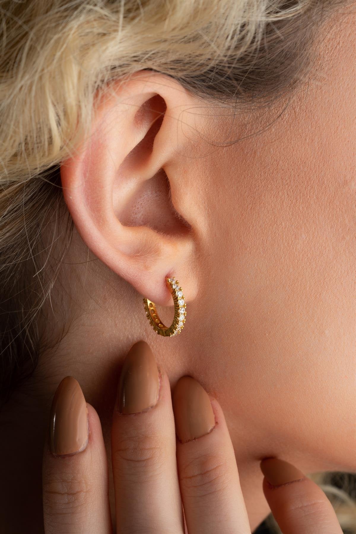 Nuvia Gold plated Earrings