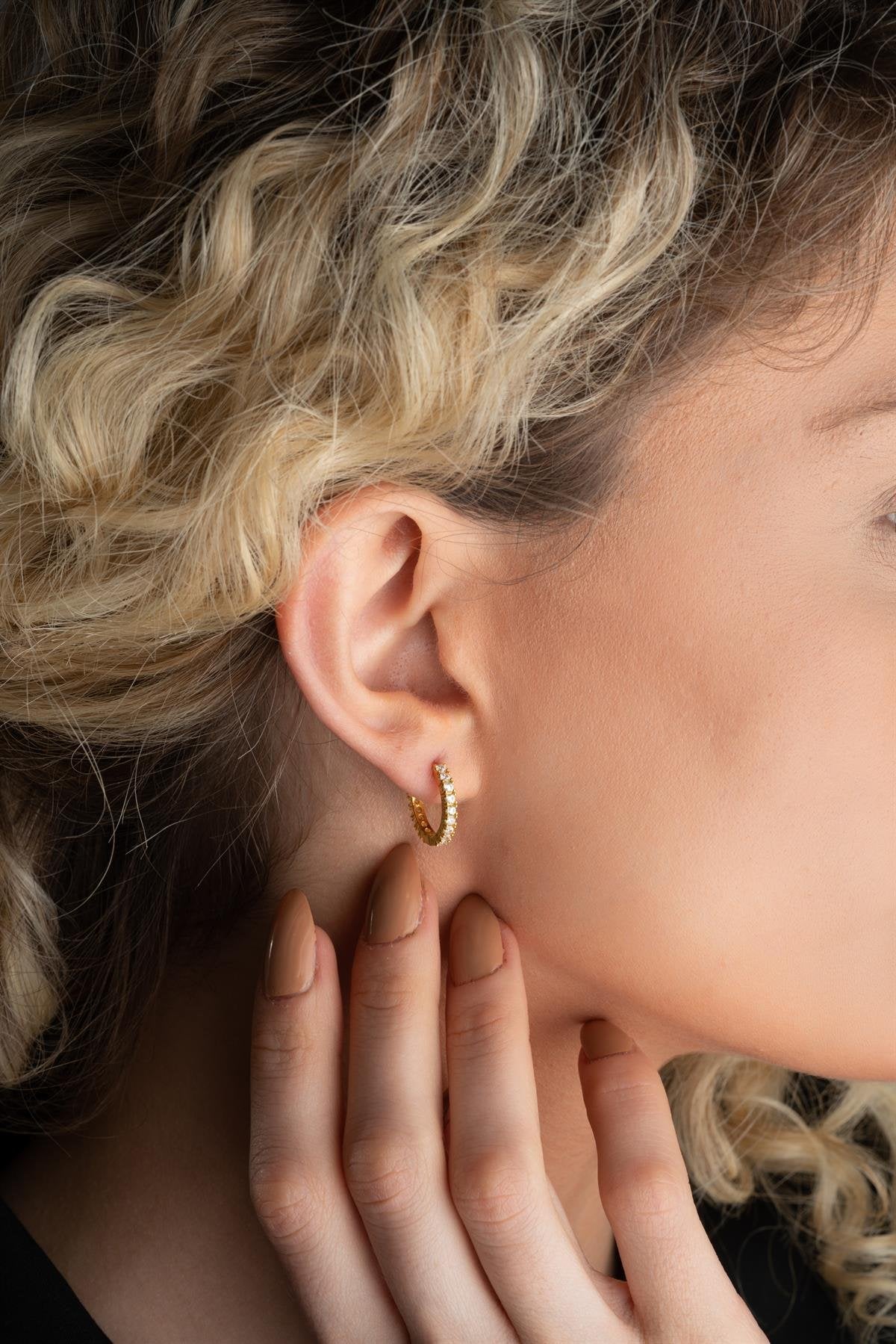 Nuvia Gold plated Earrings