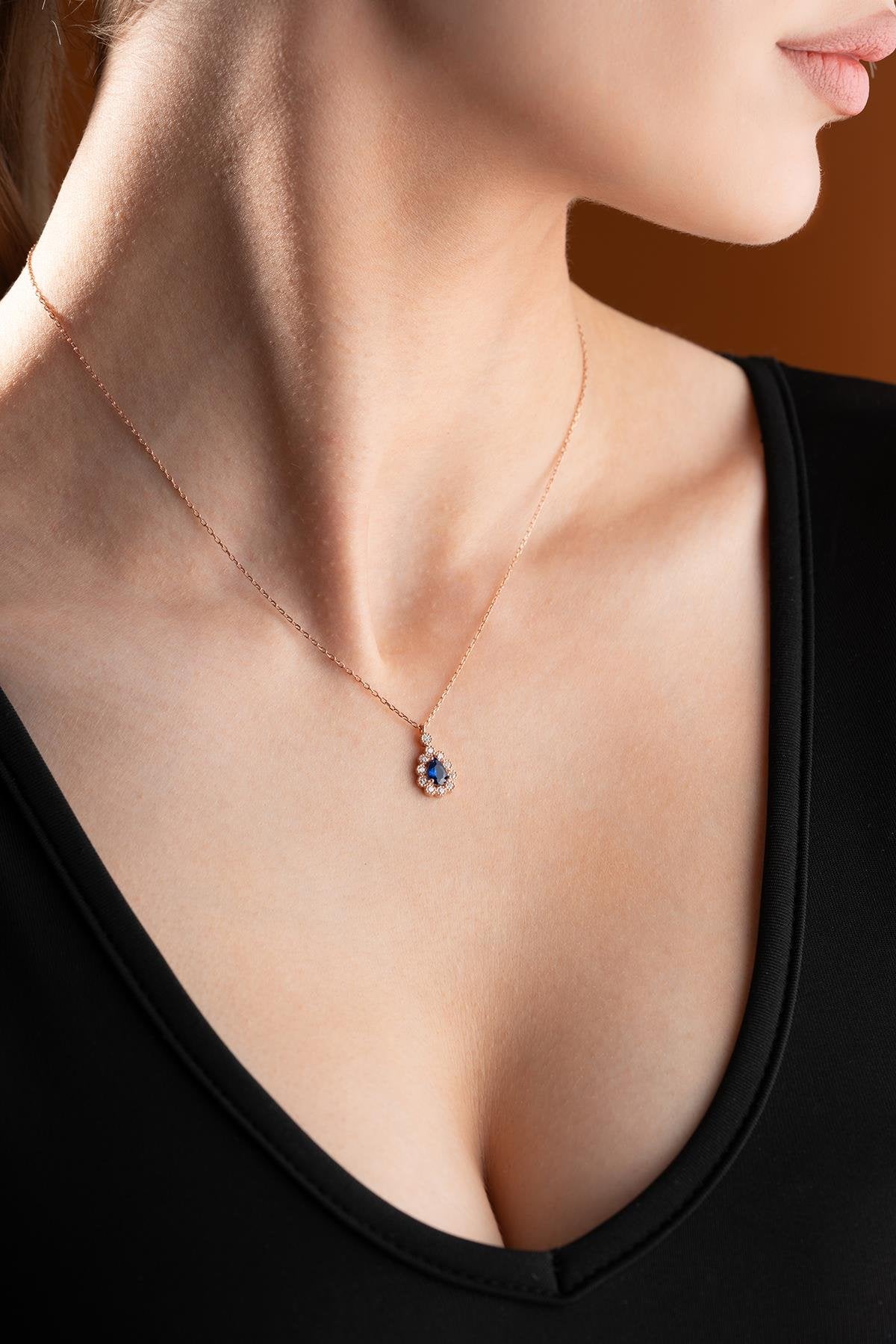 Mount Drop Blue Zircon