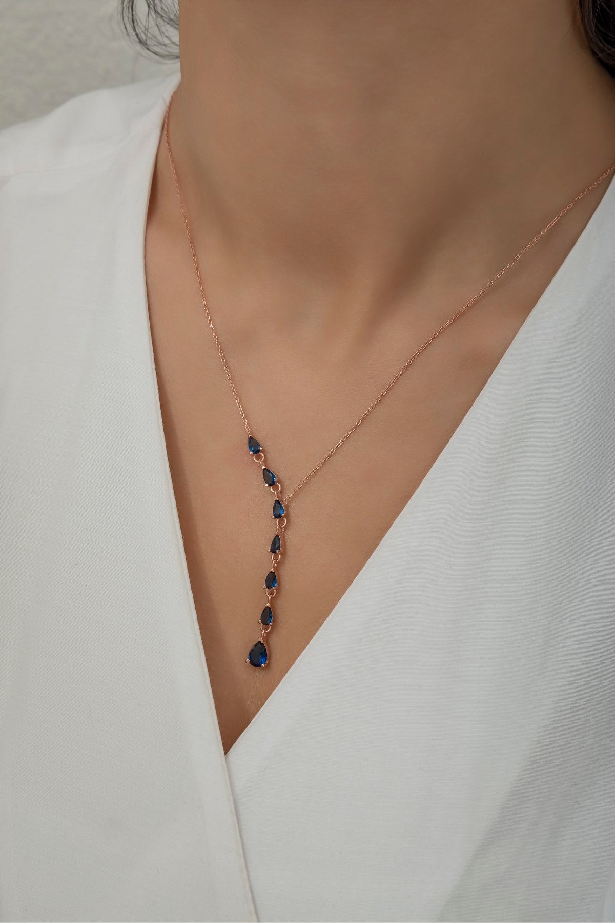 Midnight Cascade Necklace