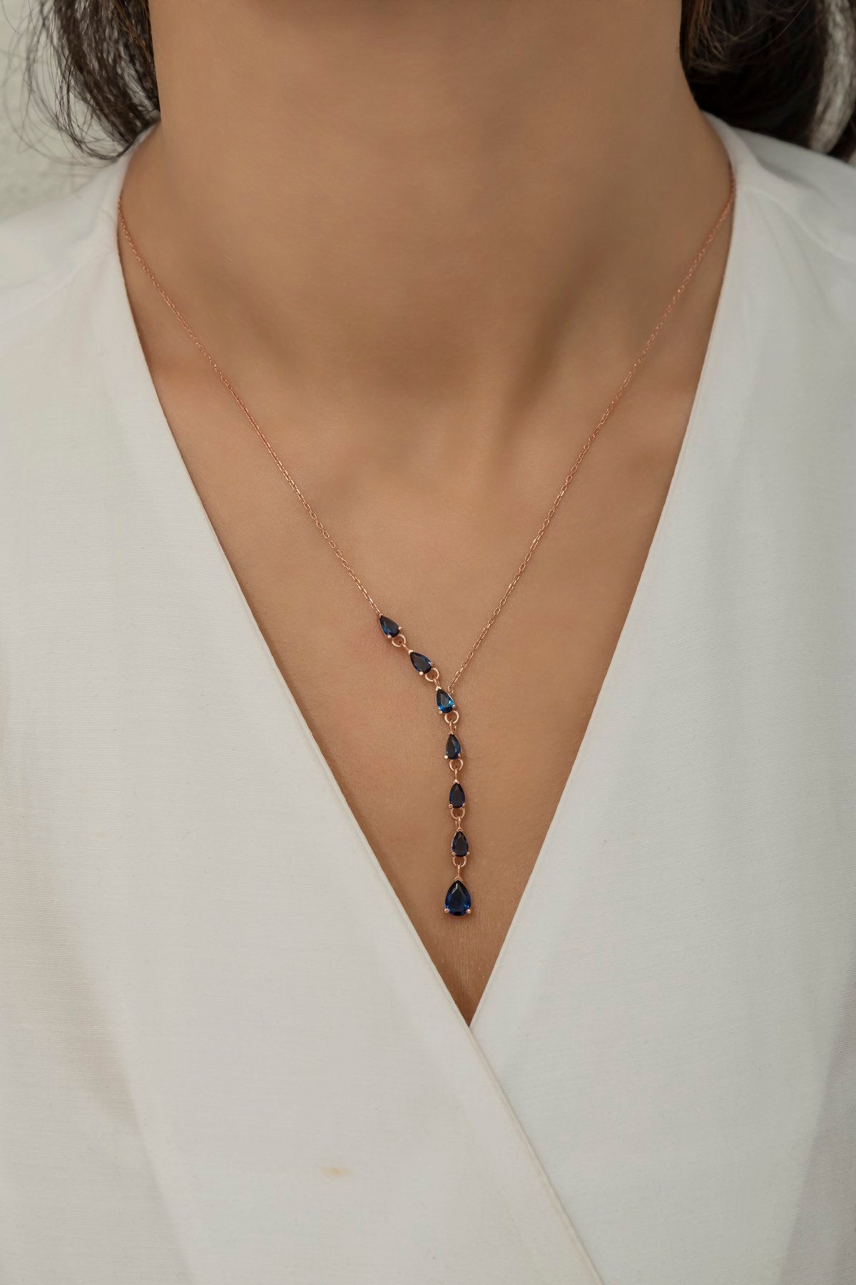 Midnight Cascade Necklace