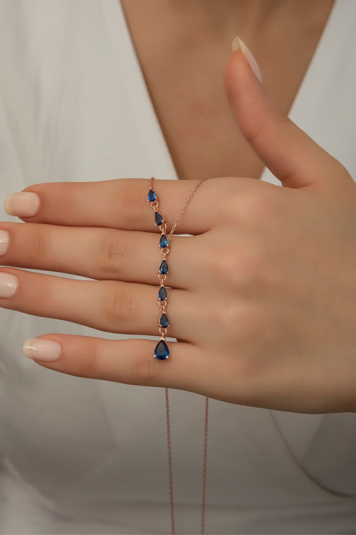 Midnight Cascade Necklace